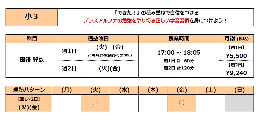 「できた！」の積み重ねで自信をつける プラスアルファの勉強をやり切る正しい学習習慣を身につけよう！